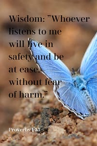 Wisdom quote for the Wise Woman